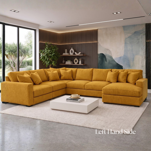 Shaped corner sofa - corner,