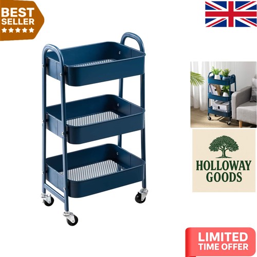 Tier navy blue utility - 3-tier,