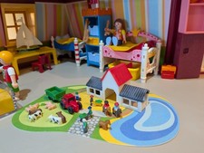 Playmobil Boy And Girls Bedroom Set 5333 Complete In Box