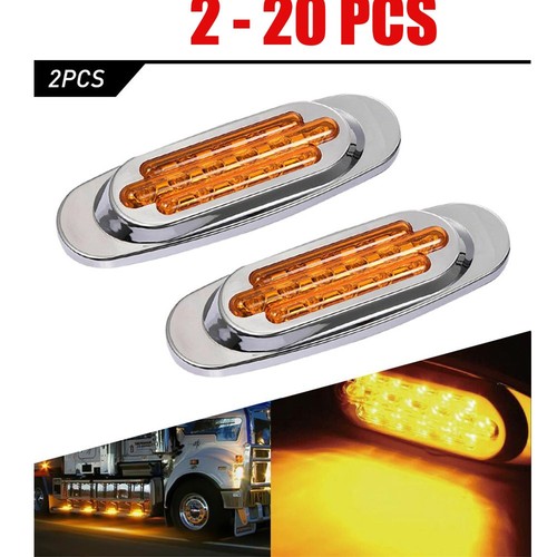 Amber led side 20x light - amber,