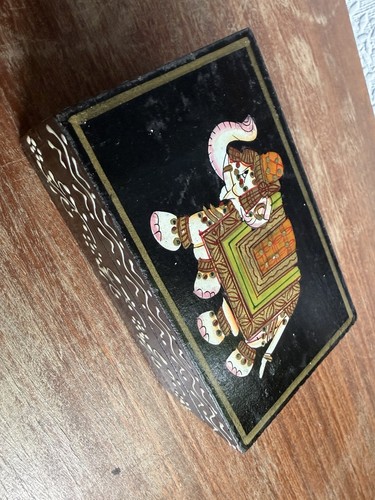Hand painted indian elephant - indian,