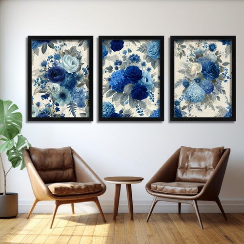 Blue hydrangea rose - hydrangea,