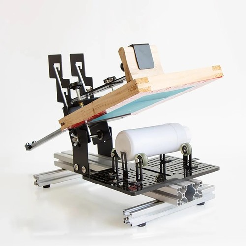 Manual curved surface screen - manual,