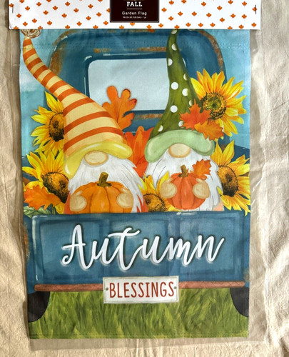 Gnome autumn blessings - blessings, garden