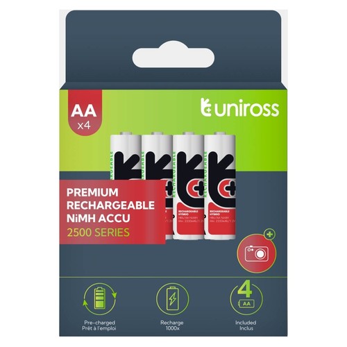 Uniross 2500mah nimh - uniross, aa