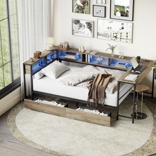 Corner Bed Frame Full Size