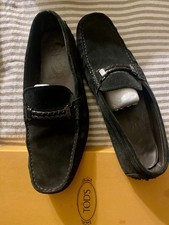 Todd’s Black Loafers/Driving Shoes Size 8 EU 42 Worn A Few Times with Box