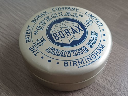 Vintage rare the - patent, borax