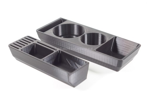 Black centre console cup - console,