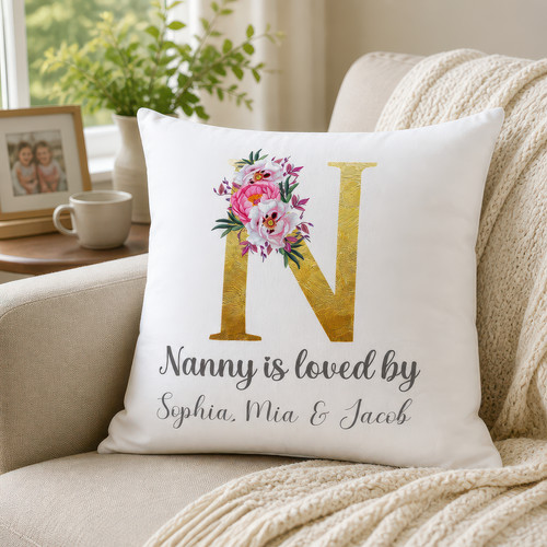 Personalised nanny loved by - nanny, is