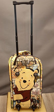 Disney Winnie The Pooh Tapestry Wheeled Overnight Duffle Travel Bag D2