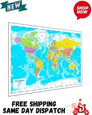 2026 Large Map of World Map