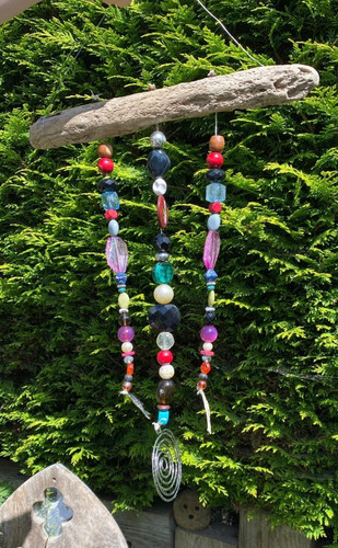 Handmade decretive beaded sun - decretive,