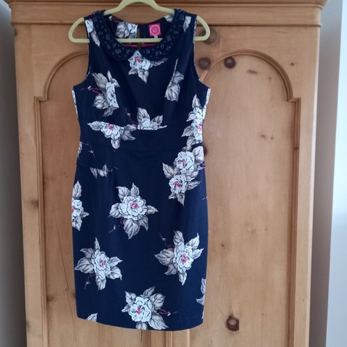 Joules dress navy floral - 14,