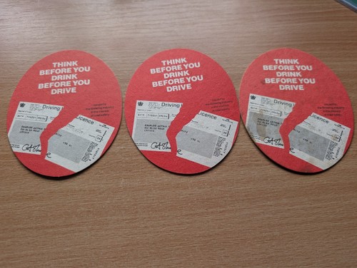 Whitbread vintage beer mats - vintage,