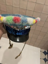 Sequinned Festival, Rave, Burning Man Captains Hat