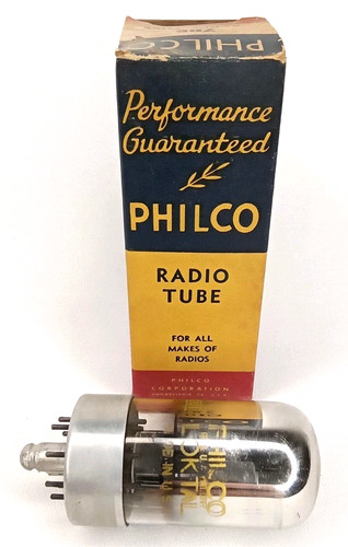 Antique 1940s radio tube with - 1940s,
