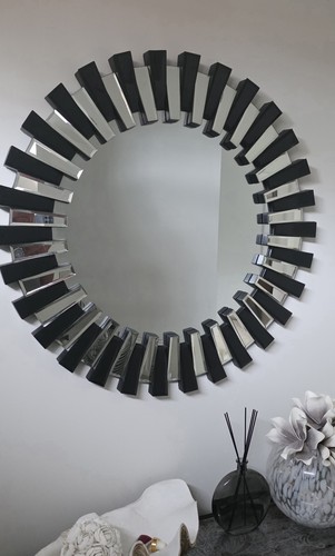 Art deco wall mirror used - deco,