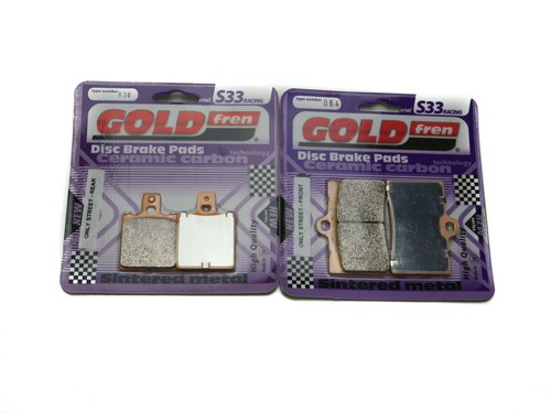 Goldfren s33 brake pads front - goldfren,