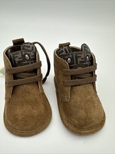 Fendi Unisex Camel Bear Suede