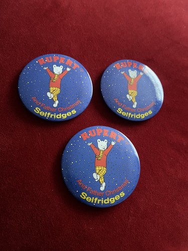 Vintage pin badges - x,