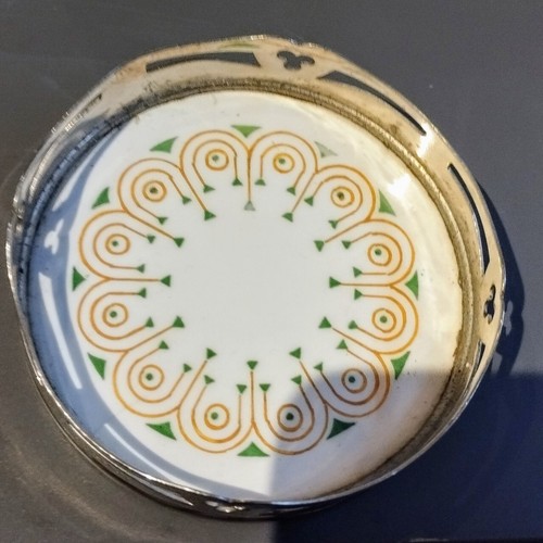 Rare antique ceramic - rare, metal