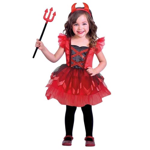 Halloween girls little devil - little,