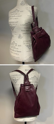 Ripani burgundy leather - burgundy,