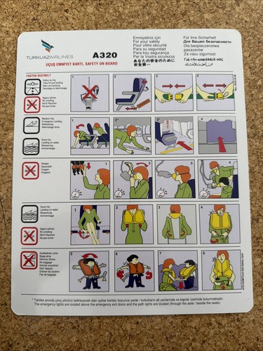 Turkuaz airlines a320 safety - turkuaz,