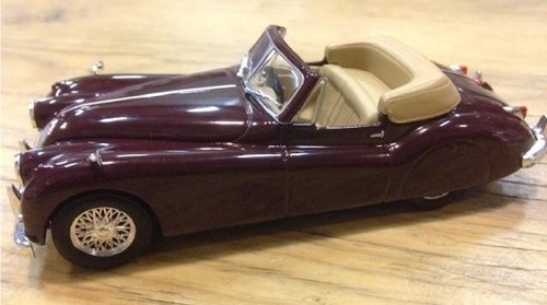 Diecast model jaguar xk140 - diecast,