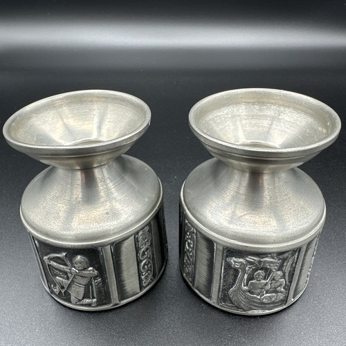 Konge tinn pewter candle - 2,