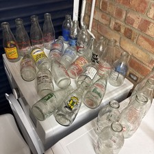 27 x Vintage Advertising Glass