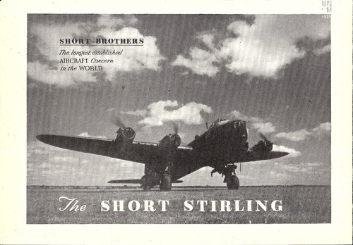 1943 short stirling bomber - stirling,
