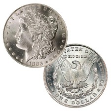 1883 O Morgan Silver Dollar $1