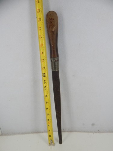 Huge antique turn screw - huge, 20.5"
