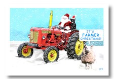 Beachcomber-Cards-Xmas4383-A5-Tractor-Christmas-card