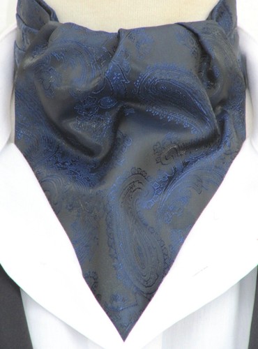 Mens navy blue paisley - mens,