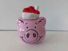 Percy Pig Tin, Christmas M&S Father Christmas Hat Empty Sweets Gifts Collectable