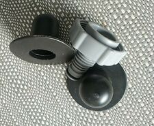2 StopperPlug And Hose Adaptor To Bestway/Intex Swimming Pool  - Black And Grey 