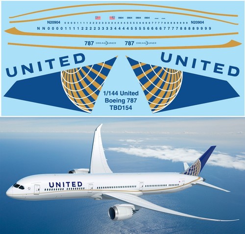 144 decals for united - for,