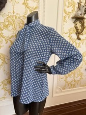 Vintage Tie Neck Blouse By