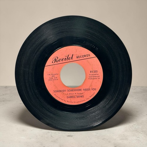 Darrell banks somebody - darrell, banks: