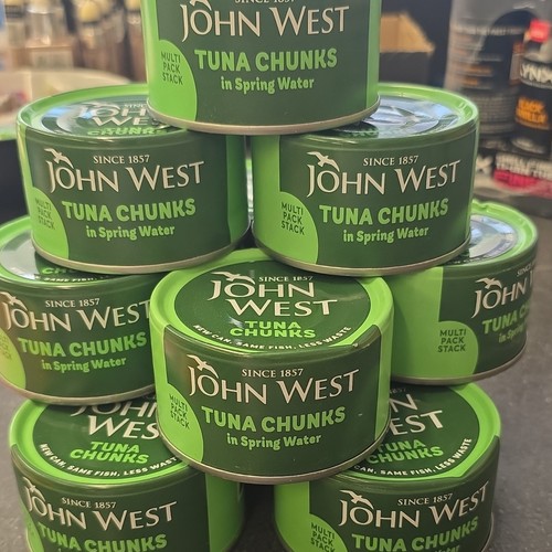 John west tuna chunks - west, in