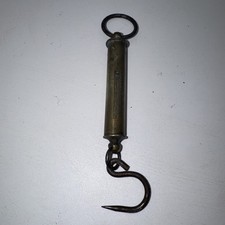 Vintage  Brass Spring Balance