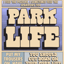 Park Life,A3  Blur Art Print