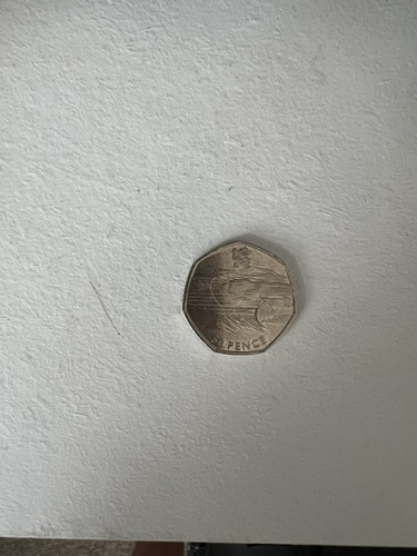 Rare olympic 2012 50p - rare,