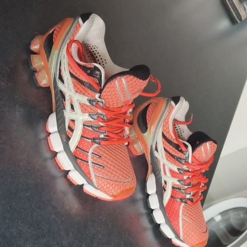 Asics gel kinsei coral black - gel, coral/black