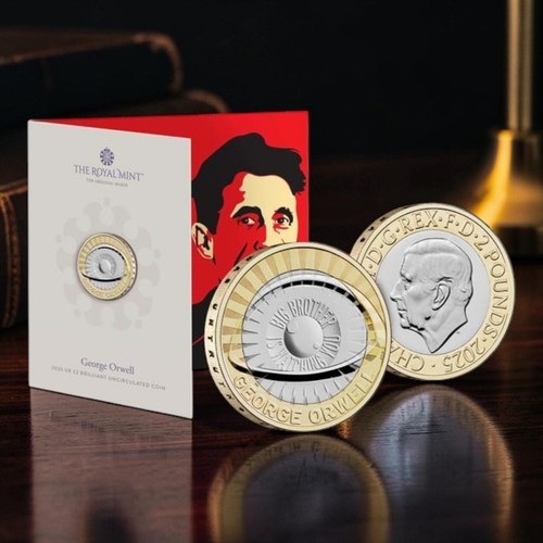 2025 royal mint george - george, orwell