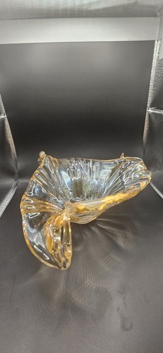 Vintage point art glass - vintage, bowl