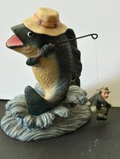 Fish Fishing Fisherman Resin